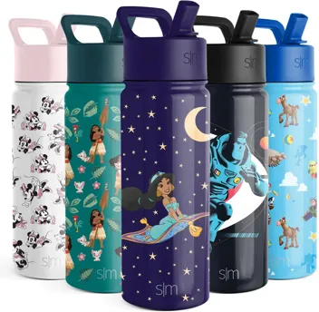 Wish Kids Water Bottle with Straw Lid for 14oz