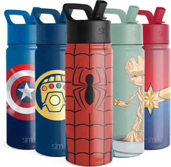 Wish Kids Water Bottle with Straw Lid for 14oz