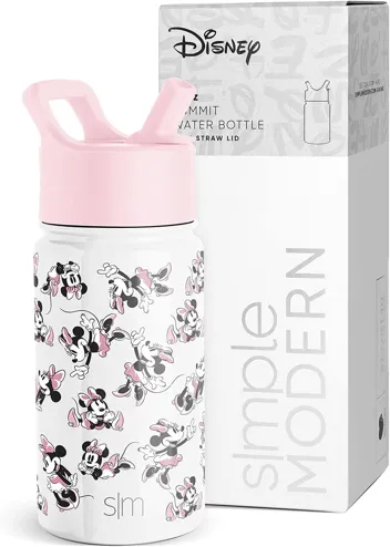 Wish Kids Water Bottle with Straw Lid for 14oz