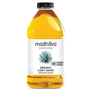 [S&S]: 2-Count 46-Oz MADHAVA Organic Light Agave