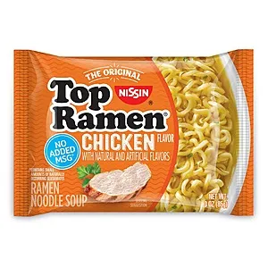 [S&S]: 3-Oz NISSIN Top Ramen Noodle Soup (Chicken)