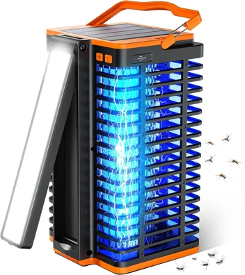 4200V 4000 mAh Solar Bug Zapper with LED Light (Up to 1,500 sq.ft)