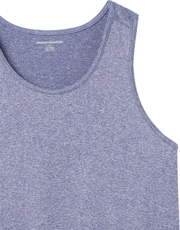 Tech Stretch Tank (Select Sizes, Blue Heather)