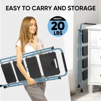 Ticonn 3-Step Heavy Duty Foldable Ladder