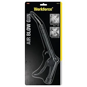 Back Again: Workforce Blow Gun with 360° Rotating, Adjustable Length Extension - AG2-10