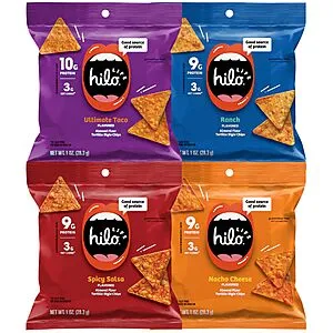 Hilo Low Carb Keto Friendly Tortilla Chip Snack Bags