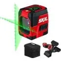 SKIL 65ft. Green Self-leveling Cross Line Laser Level with Horizontal and Vertical Lines - LL9324G-01