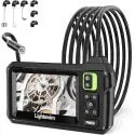 Lightswim 16.5ft Industrial Endoscope Inspection Camera w/ 4.3" IPS Screen