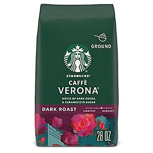 [S&S]: 28-Oz 100% Arabica Dark Roast Ground Coffee (Caffe Verona)