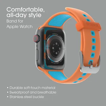 All Day Band for Apple Watch 42mm/44mm/45mm - Pinky Promise (Light Pink/Light Orange)