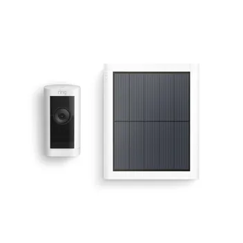 Ring Stick Up Cam Pro 1080p HDR 3D Motion Detection Camera + Solar Panel | Save 20% with Trade-in