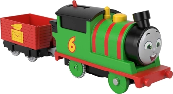 Thomas & Friends Motorized Toy Train Thomas Battery-Powered Engine with Cargo for Preschool Pretend Play Ages 3+ Years