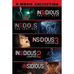 Insidious 5-Movie Collection (4K UHD/HD Digital Films; MA) iTunes