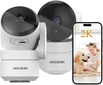 Amorom AM-P1 WiFi Motion Detection Home Security Camera