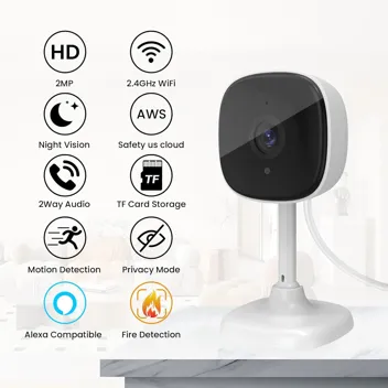 Amorom AM-P1 WiFi Motion Detection Home Security Camera