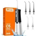 C5 Cordless Rechargeable Water Flosser w/ Teeth Picks