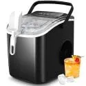 26lb/24hr Self-Cleaning Countertop Ice Maker