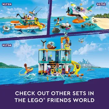 Friends Sea Rescue Center 41736 Building Toy