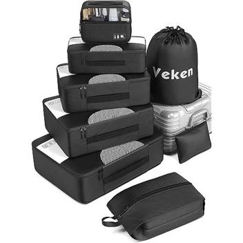 Veken 8 Packing Cube Set (4 Sizes)