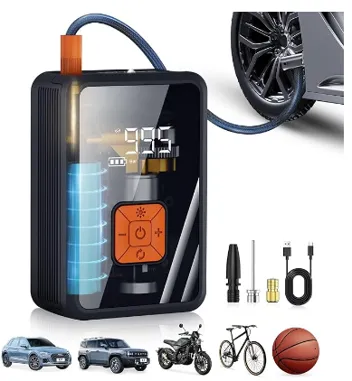 Lazyshine LS4012 60W 150 PSI Portable Air Pump