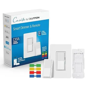 Caseta 150W Smart Lighting Diva Smart Dimmer Switch Kit