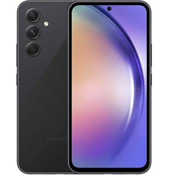 Galaxy A54 A-Series 128GB 6.4" FHD+ AMOLED Unlocked Smartphone (Black, Violet)