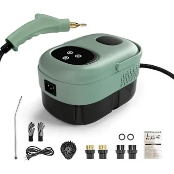 2500W Pressurized Multi-Purpose Steam Cleaner Kit with 1.1L Tank