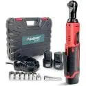 Aoben 3/8" 12V Power Cordless Ratchet Wrench Tool Kit