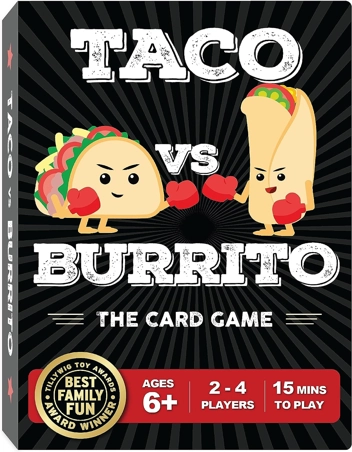 Taco vs Burrito The Strategic Family Friendly Card Game