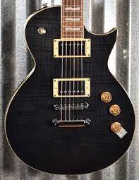 LTD EC-256FM Electric Guitar See-Thru Black