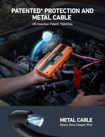 AstroAI T8 2500A 8-in-1 Car Jump Starter