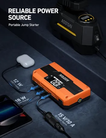 AstroAI T8 2500A 8-in-1 Car Jump Starter