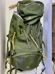 Slumberjack Dallas Divide 65L Green Backpacking Backpack