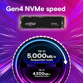 P3 Plus 1TB PCIe Gen 4 x4 NVMe Internal SSD