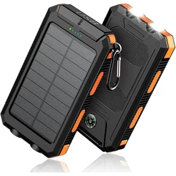 36800mAh Portable Solar Power Bank
