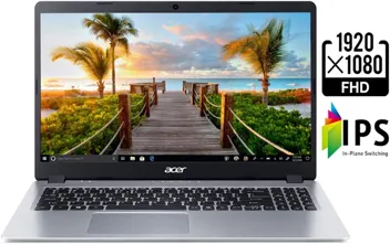Aspire 3 A315-24P-R2SC Slim Laptop | 15.6" Full HD IPS Display | AMD Ryzen 5 7520U Quad-Core Processor | AMD Radeon Graphics | 8GB RAM | 256GB NVMe SSD | Wi-Fi 5 | Windows 11 Home
