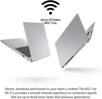 Aspire 3 A315-24P-R2SC Slim Laptop | 15.6" Full HD IPS Display | AMD Ryzen 5 7520U Quad-Core Processor | AMD Radeon Graphics | 8GB RAM | 256GB NVMe SSD | Wi-Fi 5 | Windows 11 Home