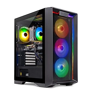 SkyTech nebula Gaming Desktop: i5-13400F, RTX 4060, 16GB DDR4, 1TB NVMe SSD, 600W Gold PSU, Win11H @