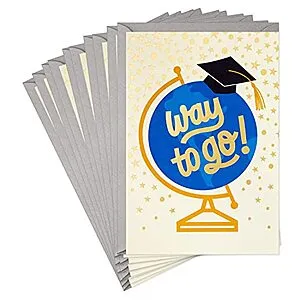 Graduation Cards with Envelopes (Way to Go)