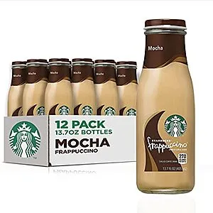 [S&S]: 13.7-Oz Starbucks Frappuccino Coffee Drink (Mocha)