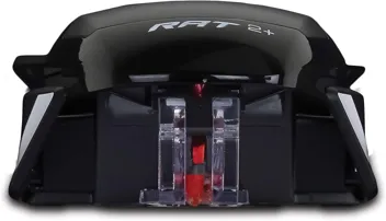 Catz The Authentic R.A.T. 4+ Optical Gaming Mouse, Black