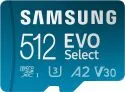 EVO Select 512GB 130MB/s (U3) MicroSDXC Card