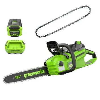 60V 16" 1.5kW Brushless Cordless Chainsaw Kit (2031202) + Bonus Chain