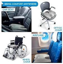 List ComfiLife Gel Enhanced Seat Cushion - Non-Slip Orthopedic Gel & Memory Foam Coccyx Cushion for Tailbone Pain - Office Chair Car Seat Cushion - Sciatica & Back Pain Relief (Black)- [Plus  Additional 20% off]- If two items are purchased you can 10% more