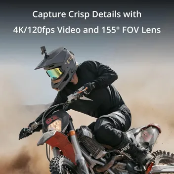 Action 2 Dual-Screen 4K Action Camera Combo