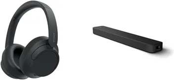 WH-CH720N Noise Canceling Wireless Headphones Bluetooth Over The Ear Headset with Microphone and Alexa Built-in, Black New