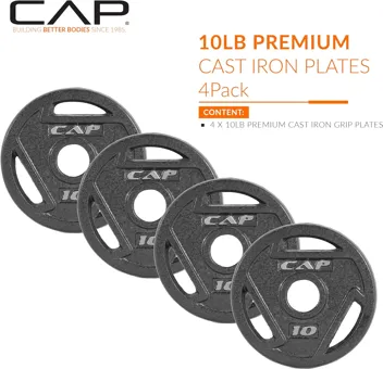 CAP Barbell Olympic Grip Weight Plate Collection