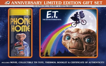 E.T.: The Extra-Terrestrial (Amazon Exclusive / 40th Anniversary Limited Edition Gift Set / 4K Ultra HD + Blu-ray + Digital 4K)