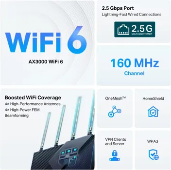 Archer AX55 AX3000 Wi-Fi 6 Router