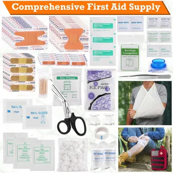 278-Piece Emergency First Aid & Survival Kit